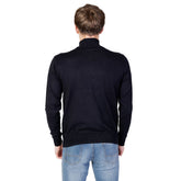 Association américaine de polo Pull zippé noir pour homme